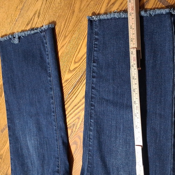 NYDJ Jeans 14P Womens BLUE  Dark MARILYN STRAIGHT LEGS Preowned Used - Picture 3 of 8